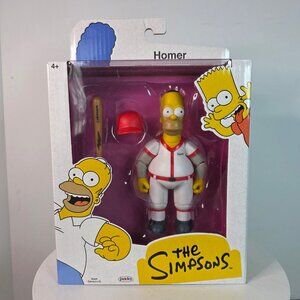 The Simpsons Homer Baseball Action Figure With Accessories